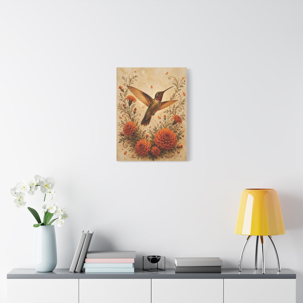 Colibrí de Ofrenda | Hummingbird Canvas