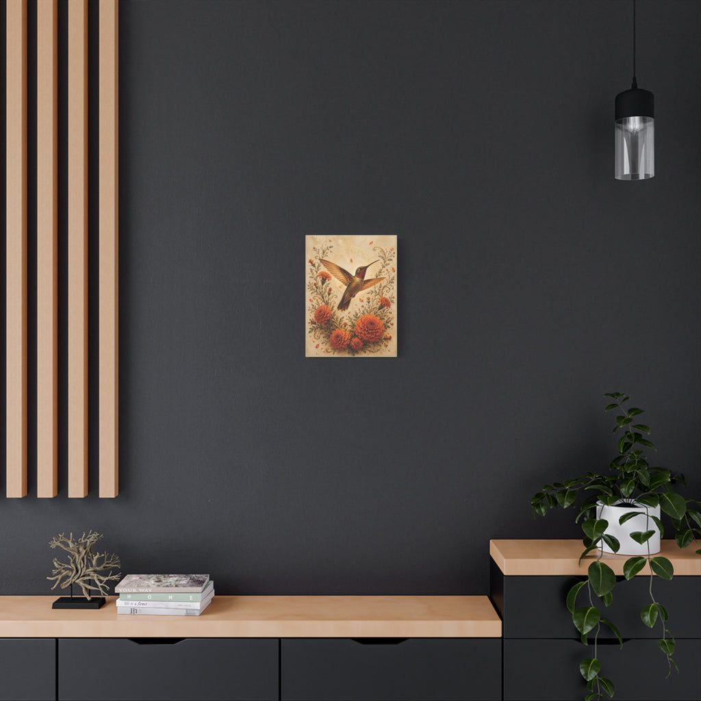 Colibrí de Ofrenda | Hummingbird Canvas