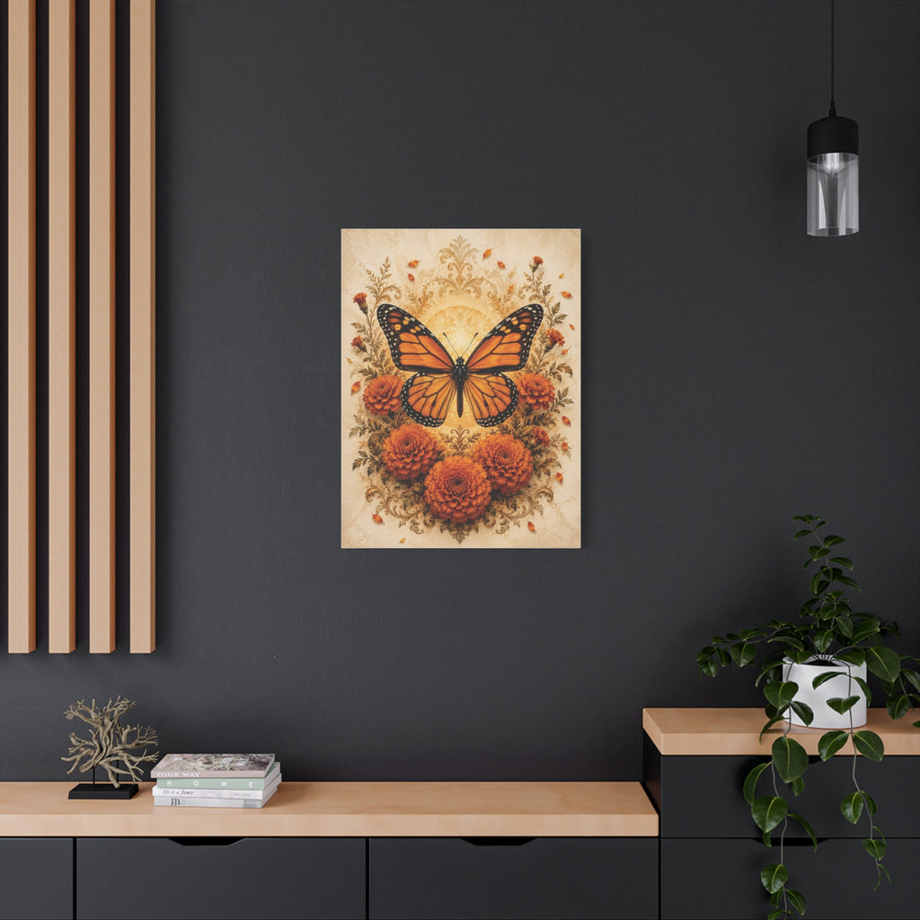 Monarca Eterna | Eternal Monarch Butterfly Canvas