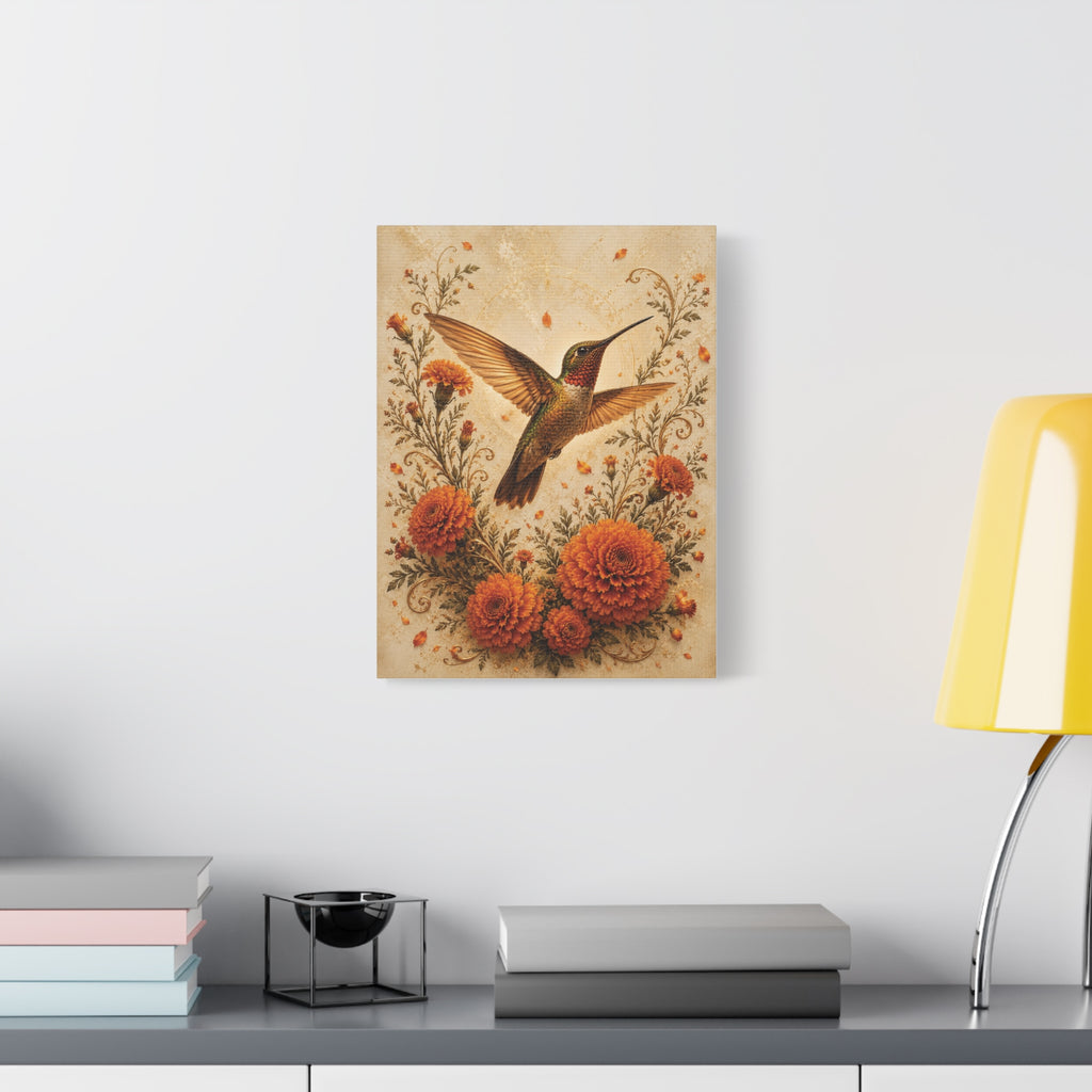 Colibrí de Ofrenda | Hummingbird Canvas