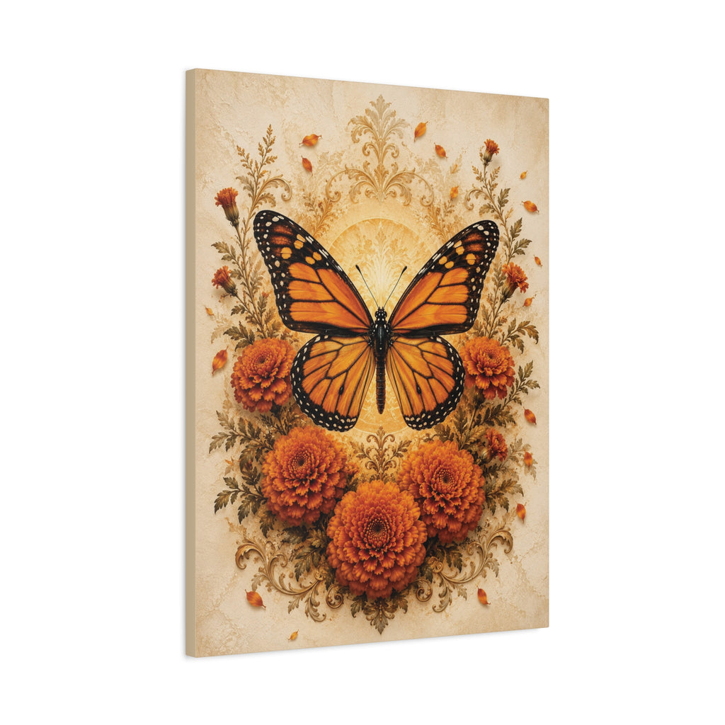 Monarca Eterna | Eternal Monarch Butterfly Canvas