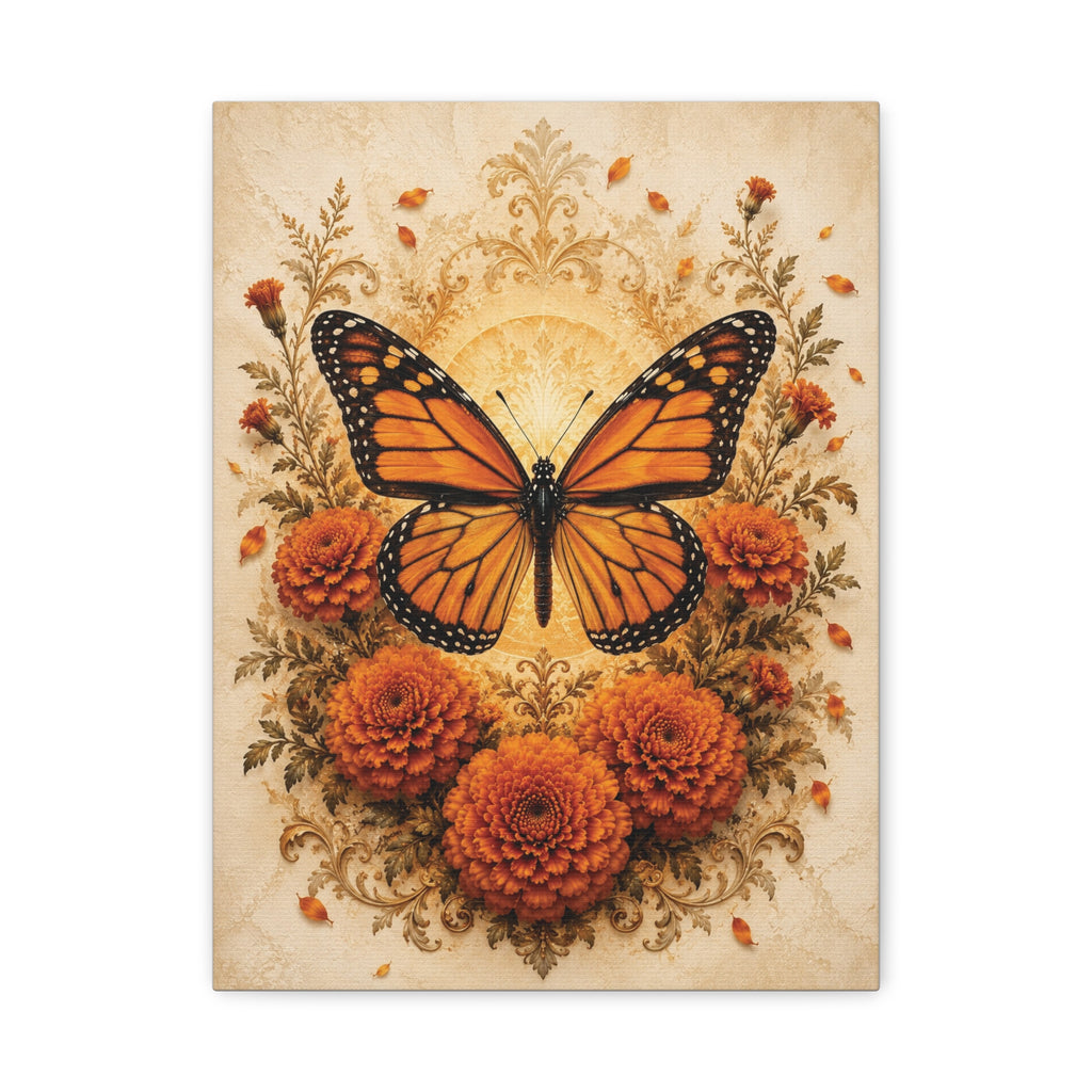 Monarca Eterna | Eternal Monarch Butterfly Canvas
