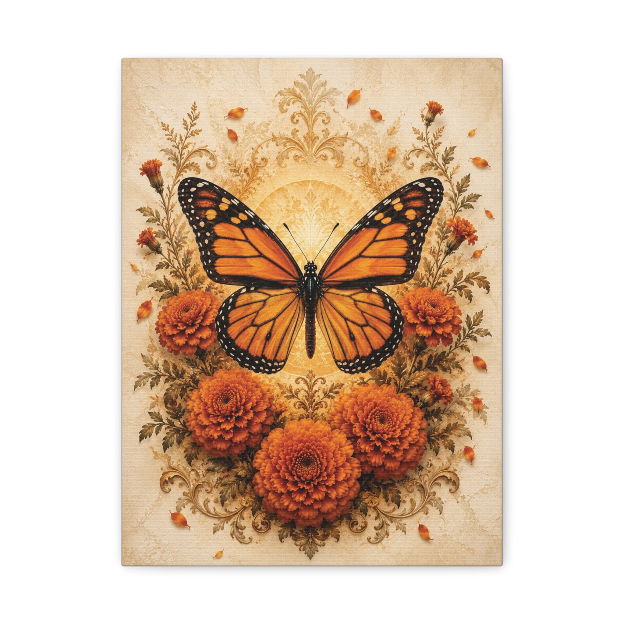 Monarca Eterna | Eternal Monarch Butterfly Canvas