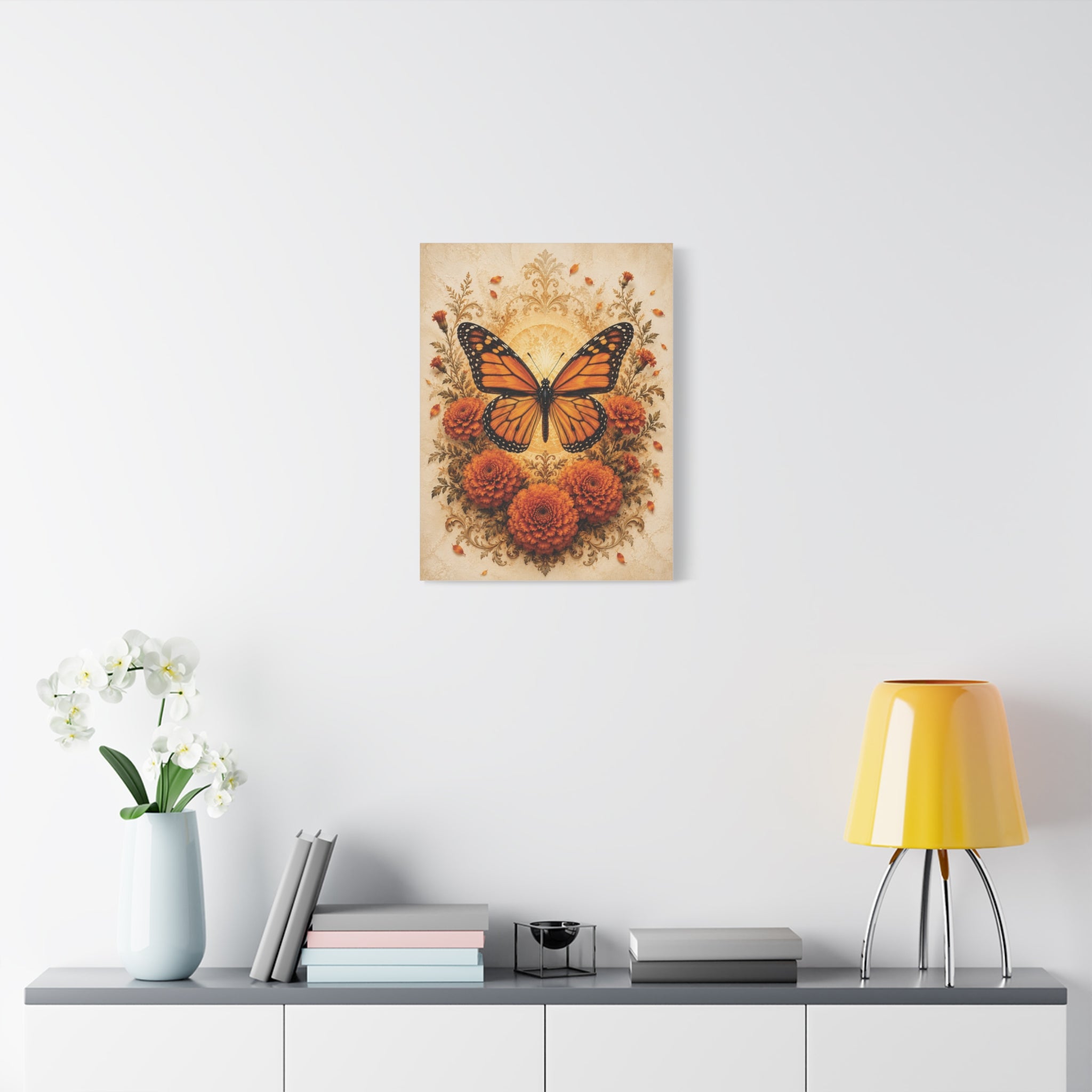 Monarca Eterna | Eternal Monarch Butterfly Canvas