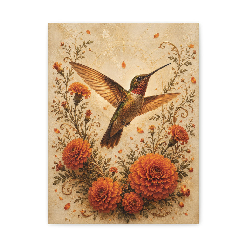 Colibrí de Ofrenda | Hummingbird Canvas