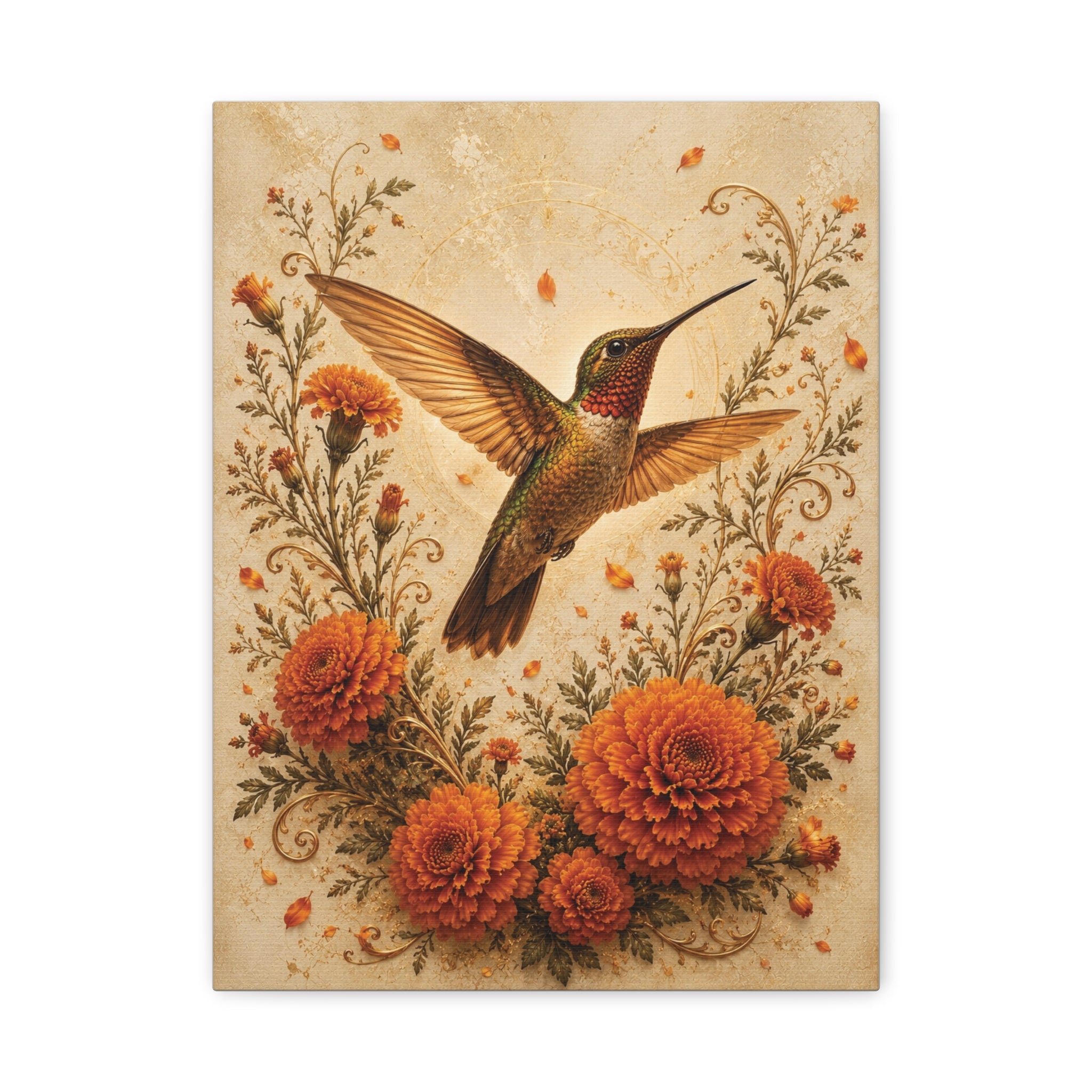 Colibrí de Ofrenda | Hummingbird Canvas