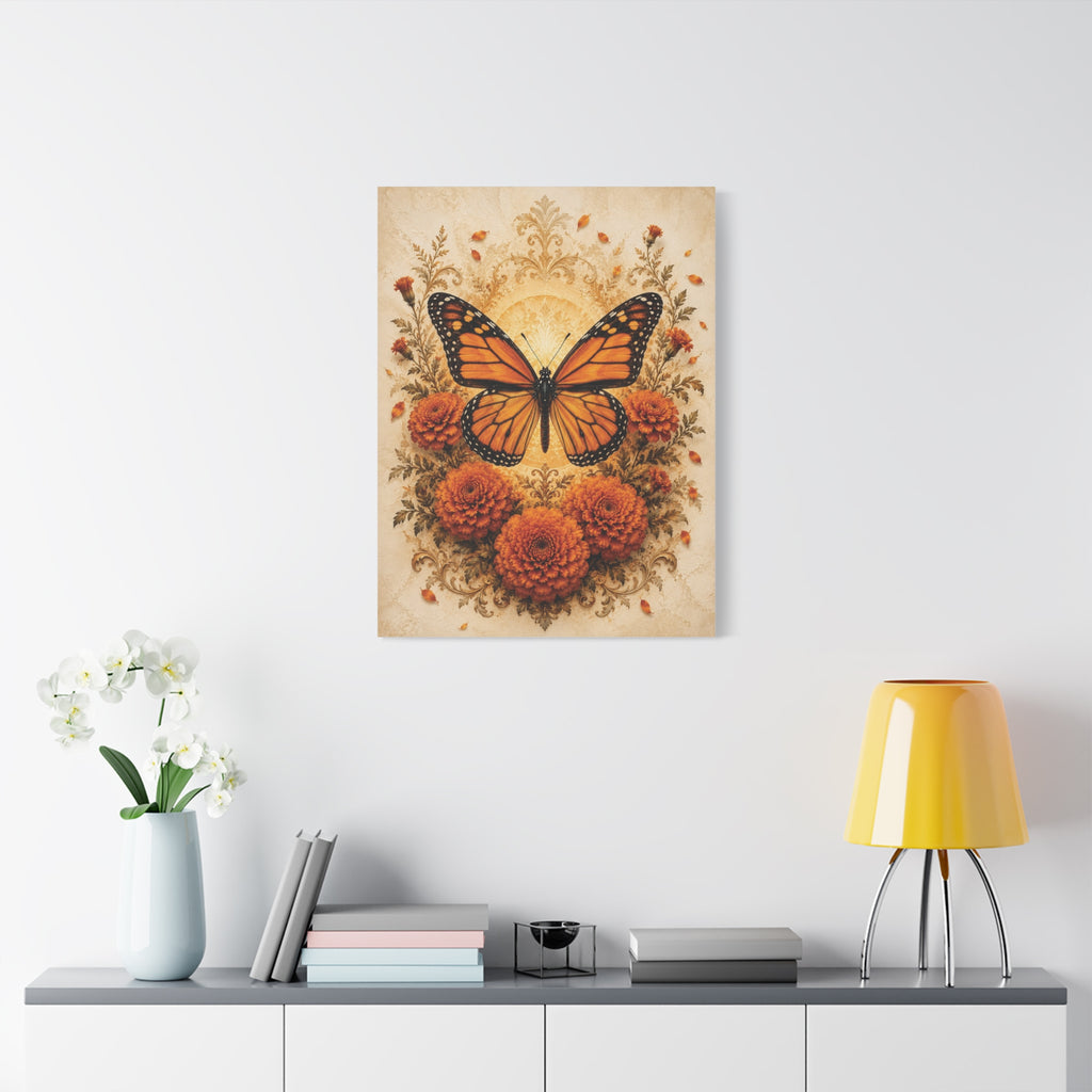 Monarca Eterna | Eternal Monarch Butterfly Canvas