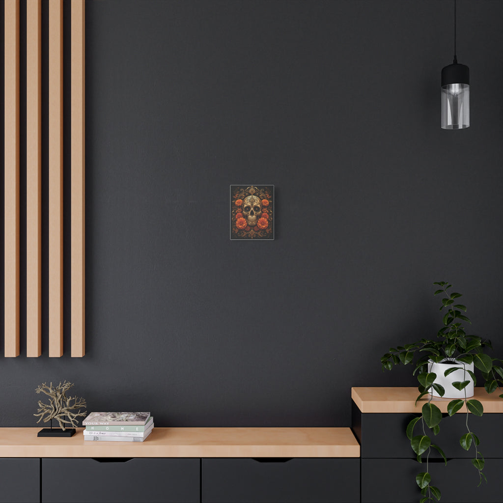 Imperial Skull | Day of the Dead Canvas