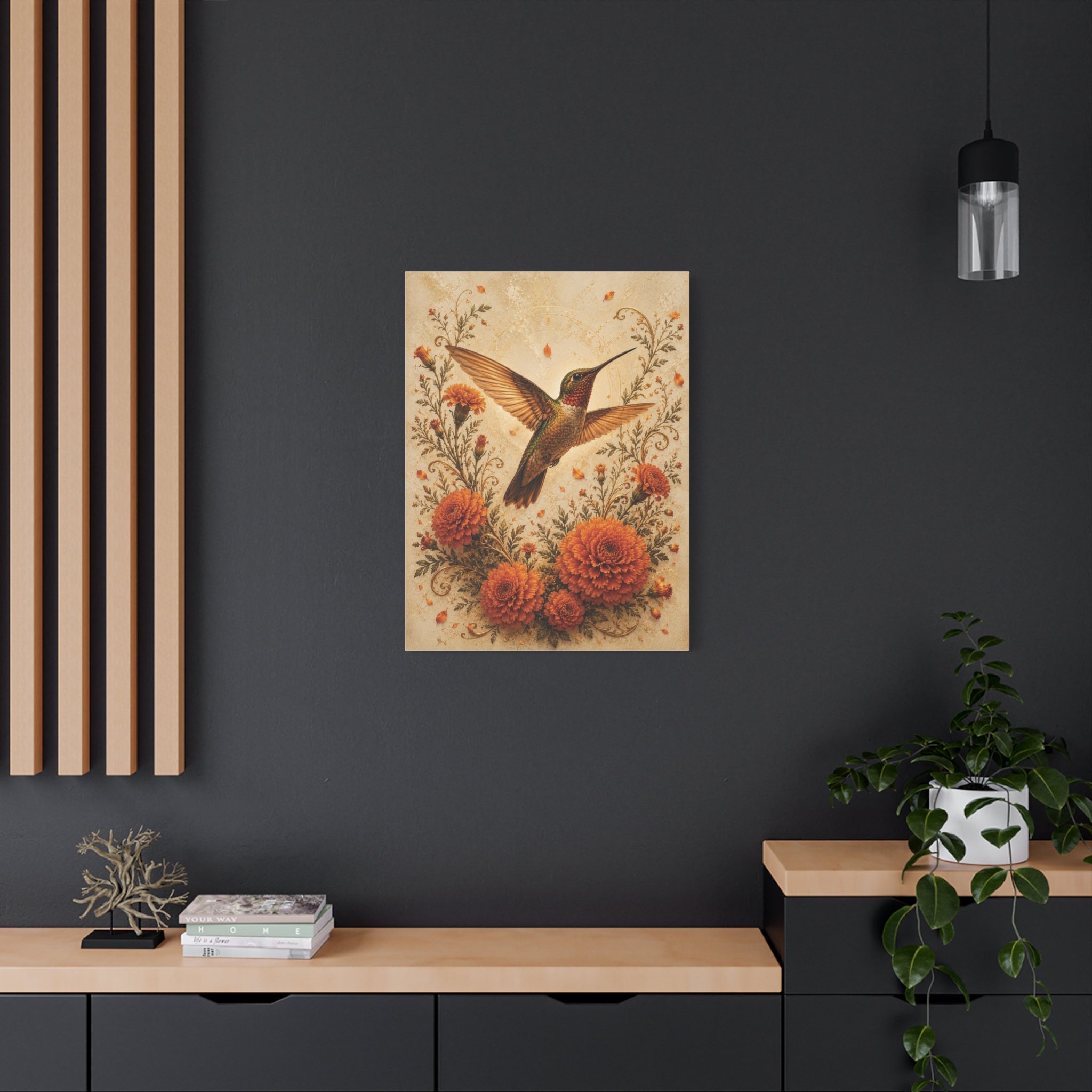 Colibrí de Ofrenda | Hummingbird Canvas