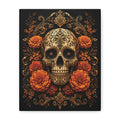 Imperial Skull | Day of the Dead Canvas