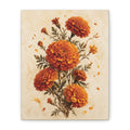 Flower of Remembrance | Marigold Canvas