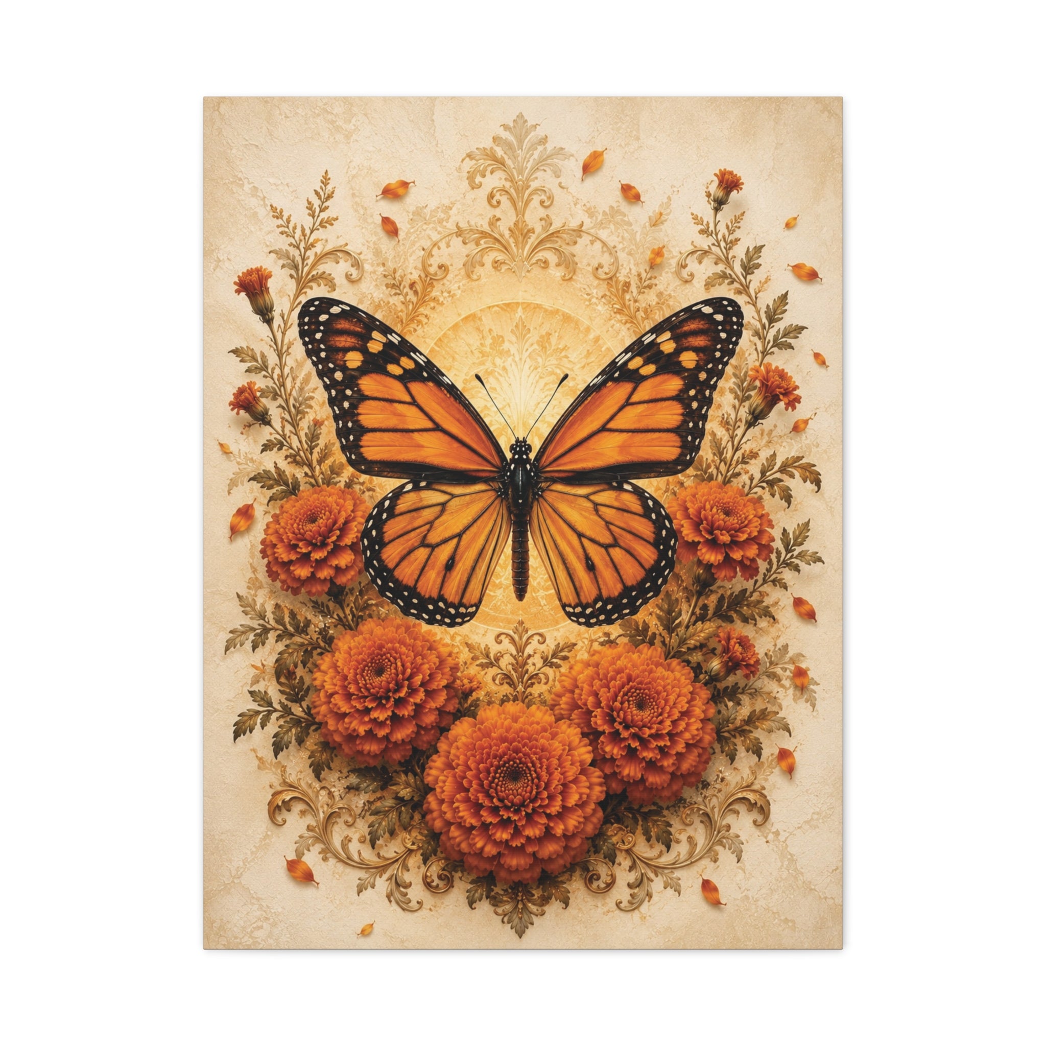 Monarca Eterna | Eternal Monarch Butterfly Canvas