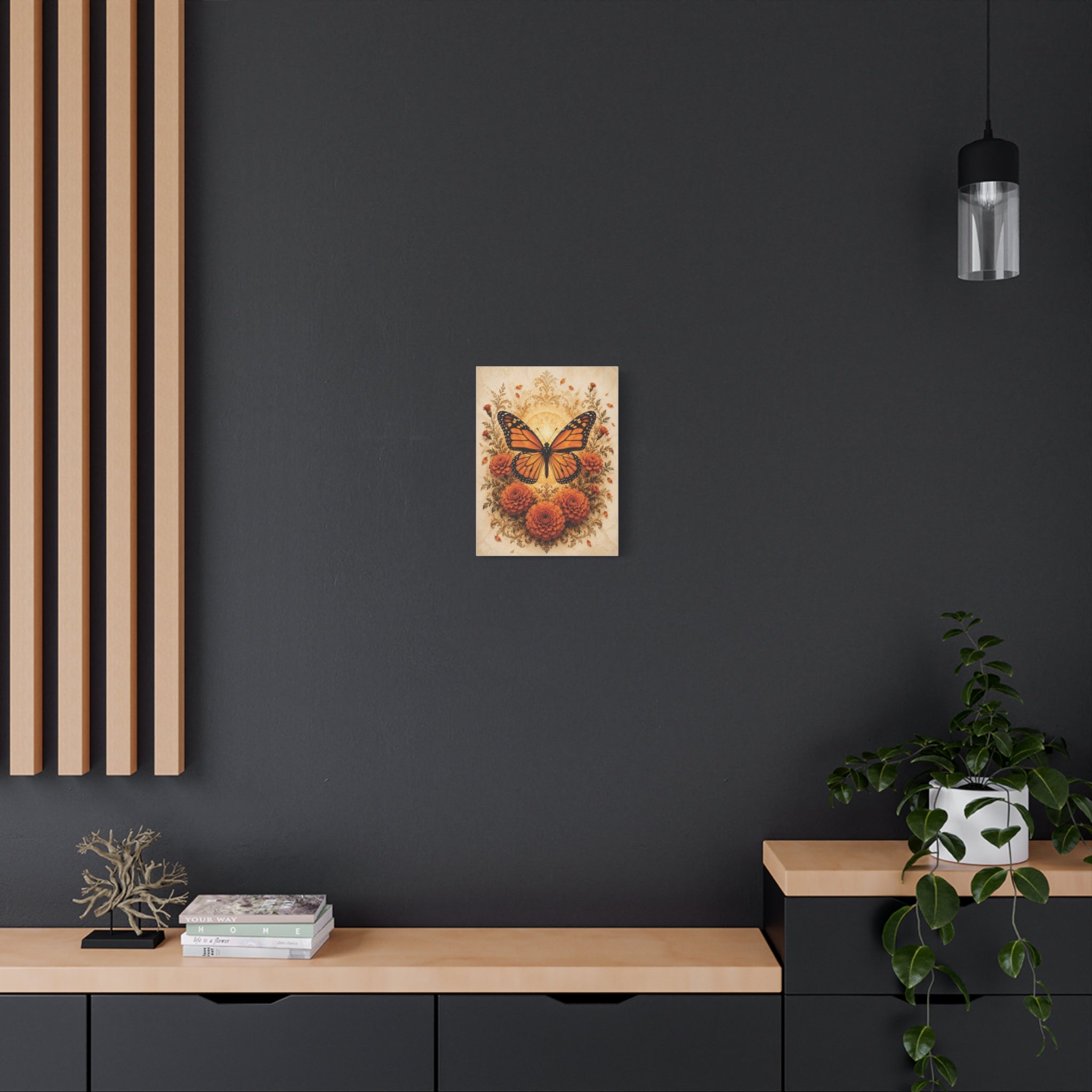 Monarca Eterna | Eternal Monarch Butterfly Canvas