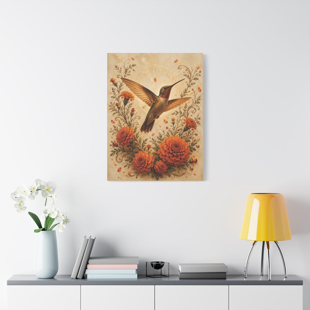 Colibrí de Ofrenda | Hummingbird Canvas