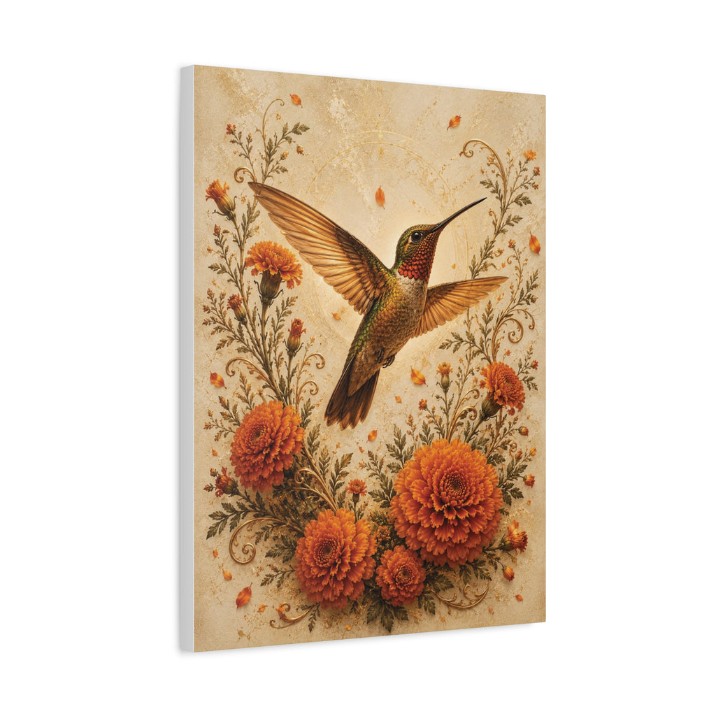 Colibrí de Ofrenda | Hummingbird Canvas