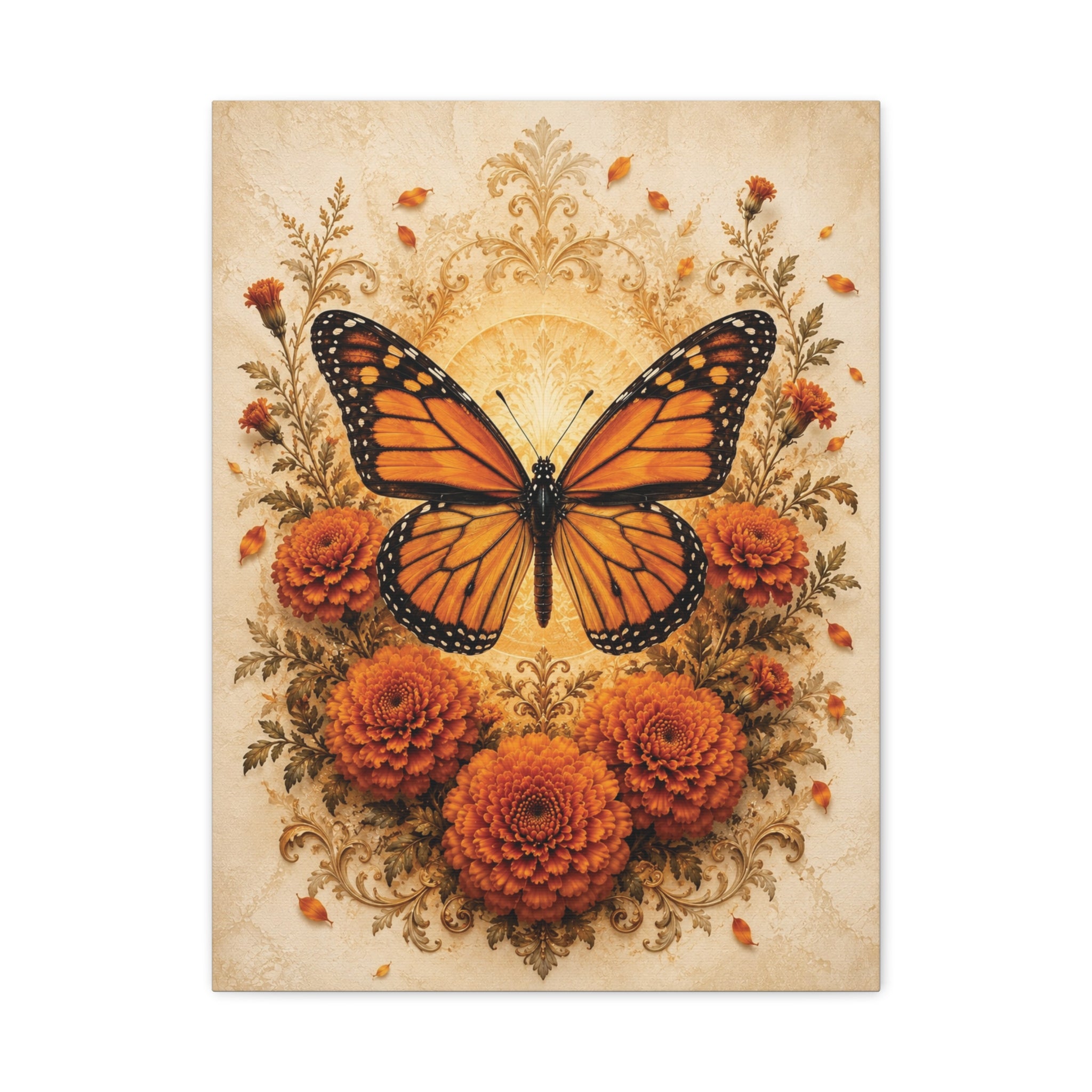 Monarca Eterna | Eternal Monarch Butterfly Canvas