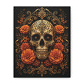 Imperial Skull | Day of the Dead Canvas