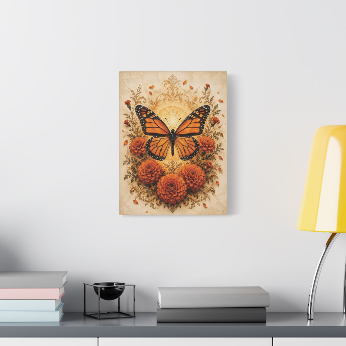 Monarca Eterna | Eternal Monarch Butterfly Canvas
