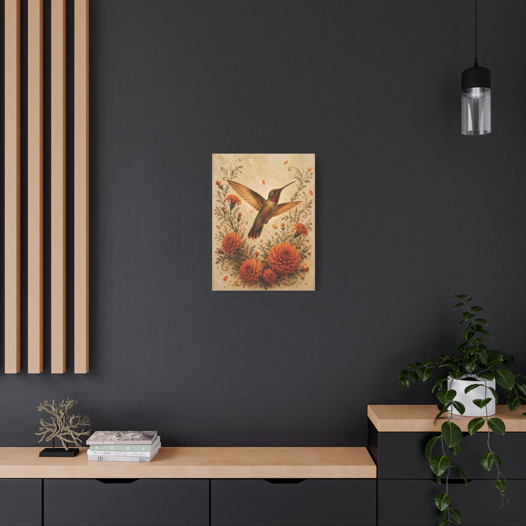 Colibrí de Ofrenda | Hummingbird Canvas
