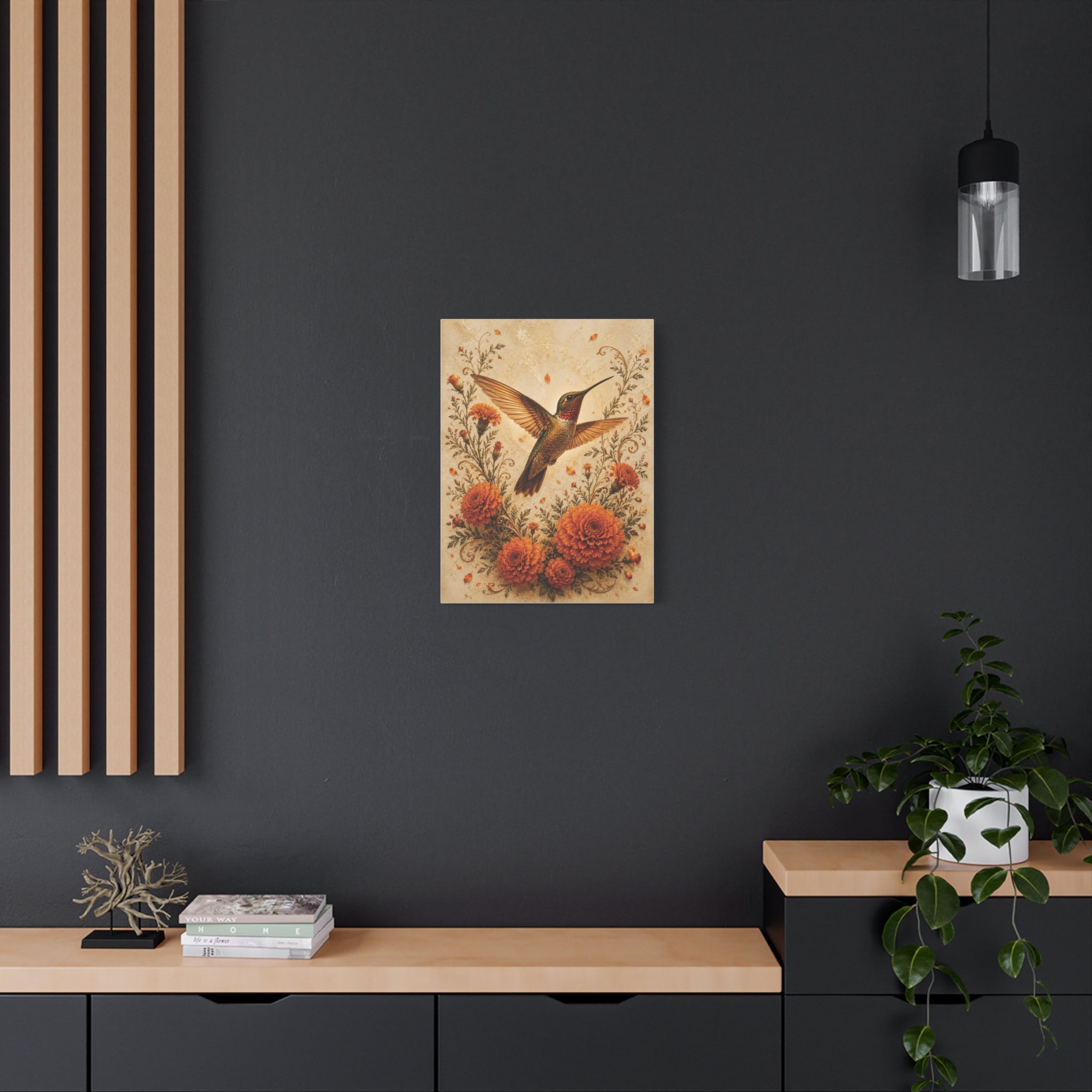 Colibrí de Ofrenda | Hummingbird Canvas