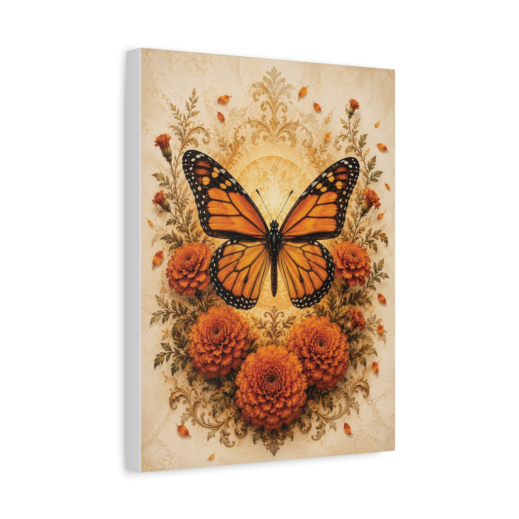 Monarca Eterna | Eternal Monarch Butterfly Canvas