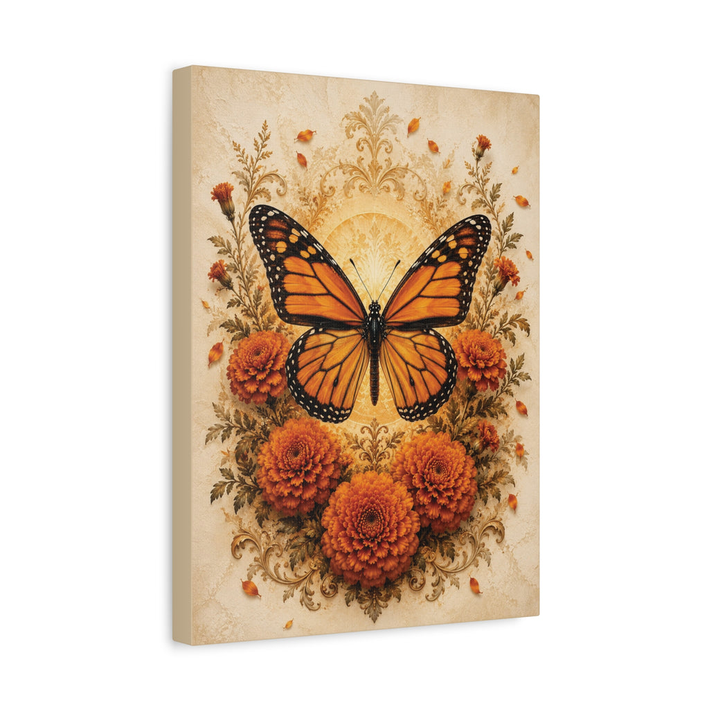 Monarca Eterna | Eternal Monarch Butterfly Canvas