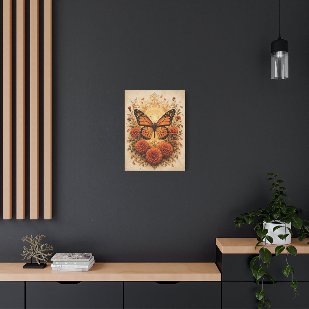 Monarca Eterna | Eternal Monarch Butterfly Canvas