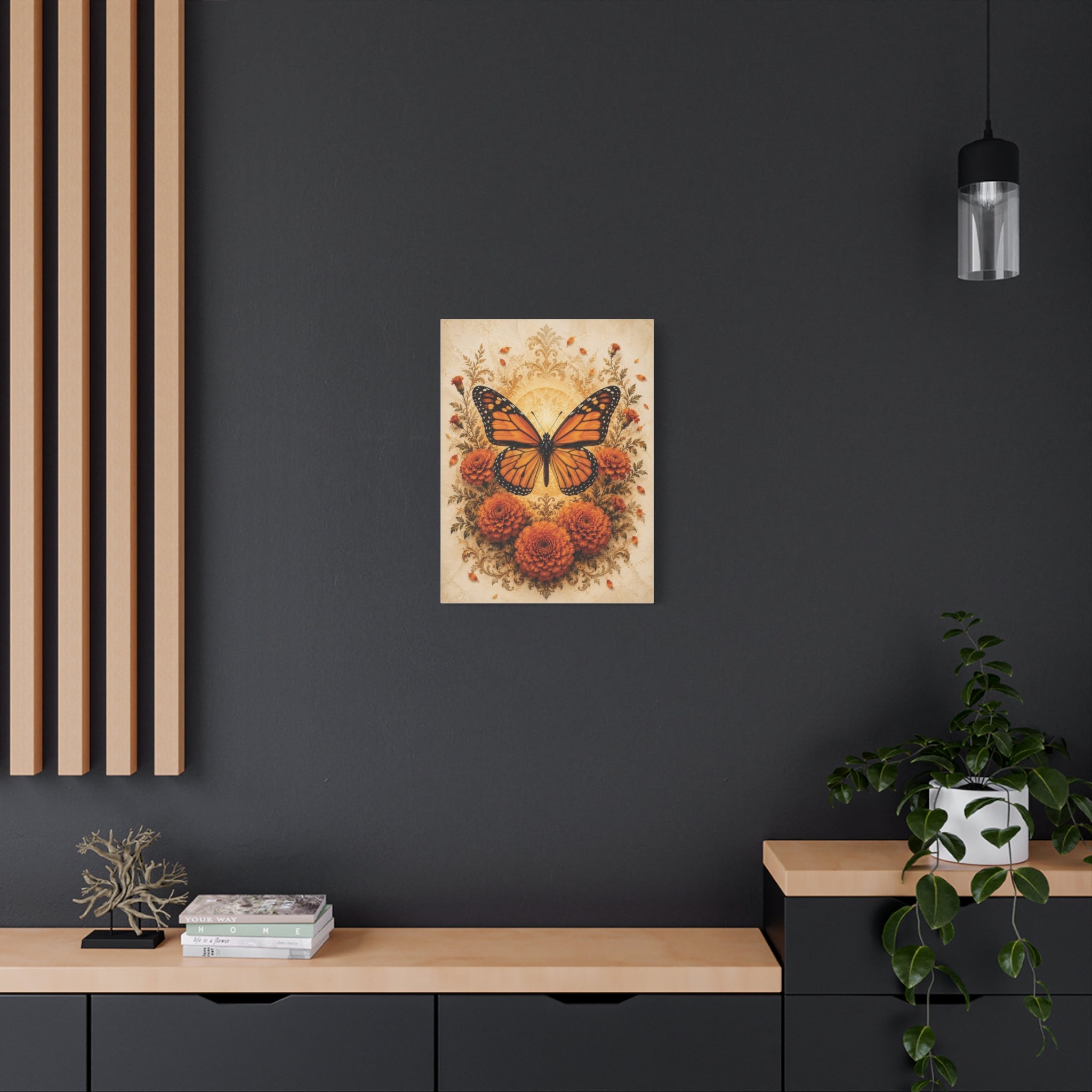 Monarca Eterna | Eternal Monarch Butterfly Canvas
