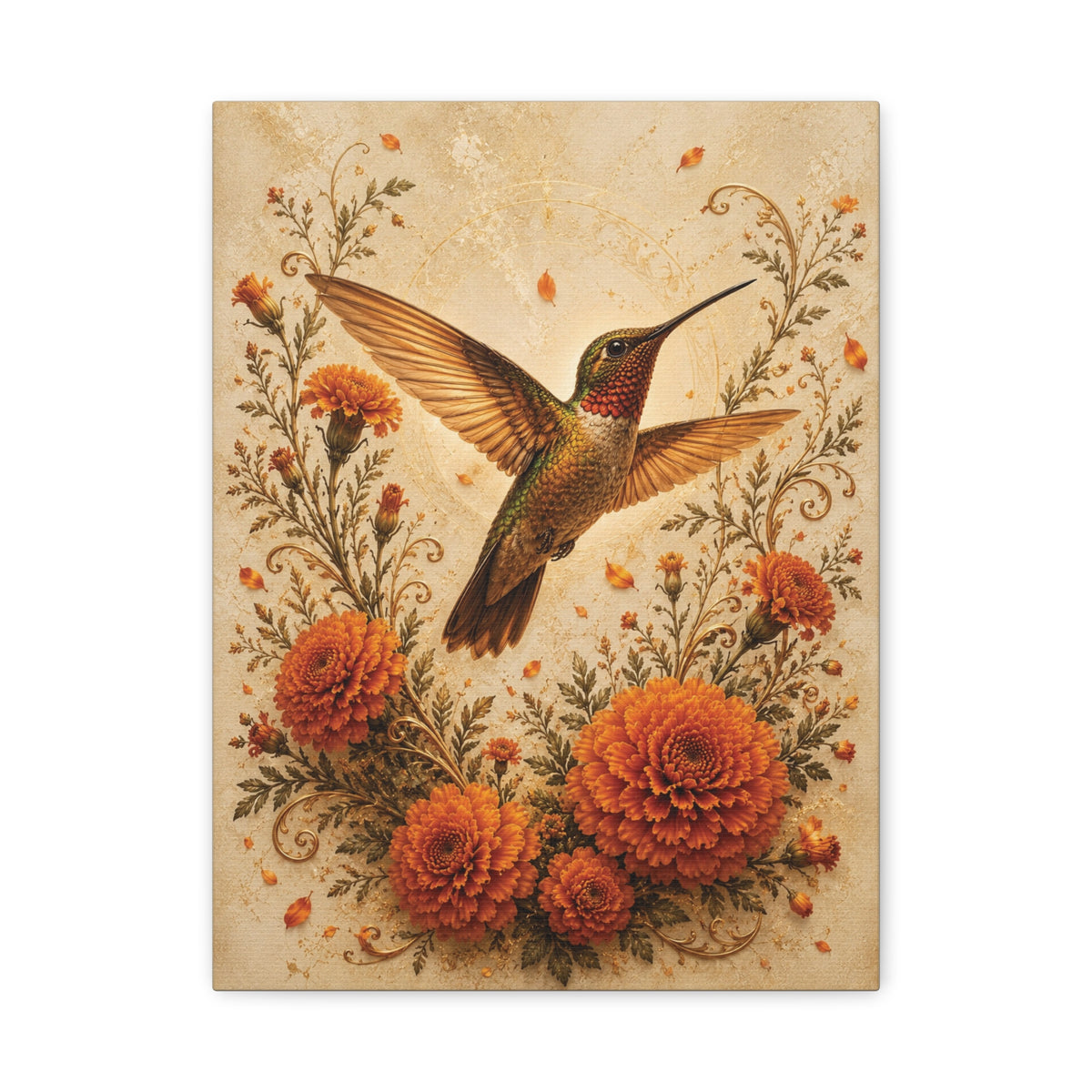 Colibrí de Ofrenda | Hummingbird Canvas