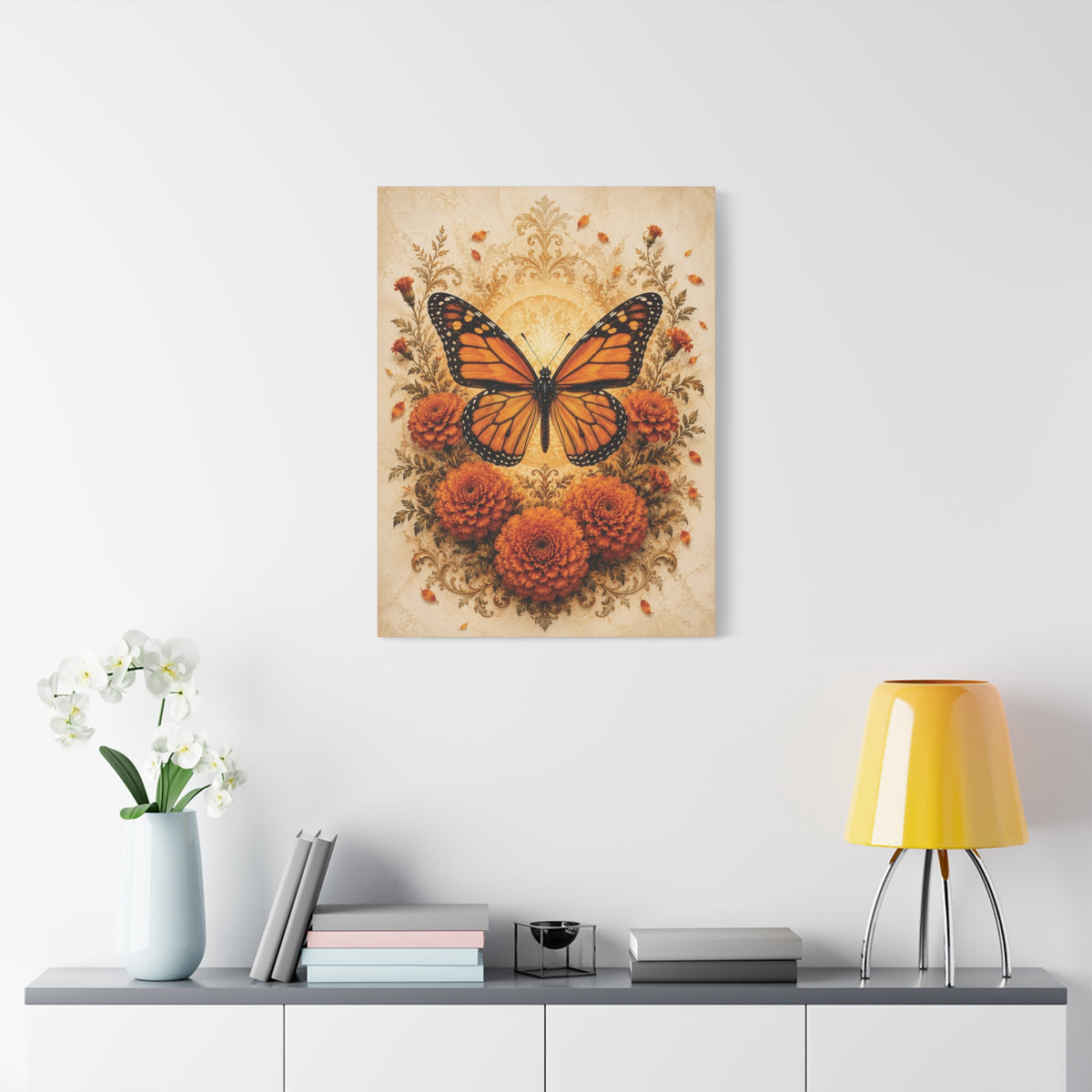 Monarca Eterna | Eternal Monarch Butterfly Canvas