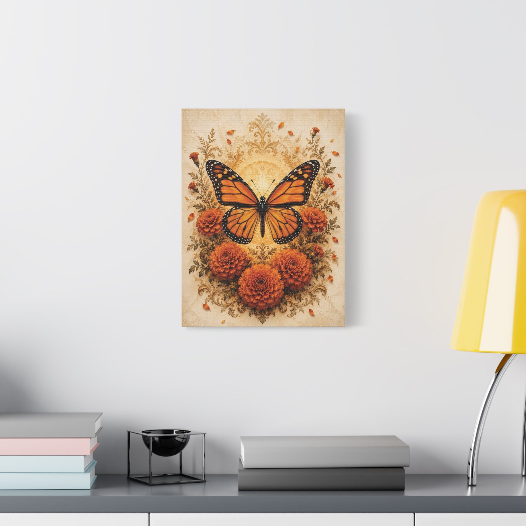 Monarca Eterna | Eternal Monarch Butterfly Canvas